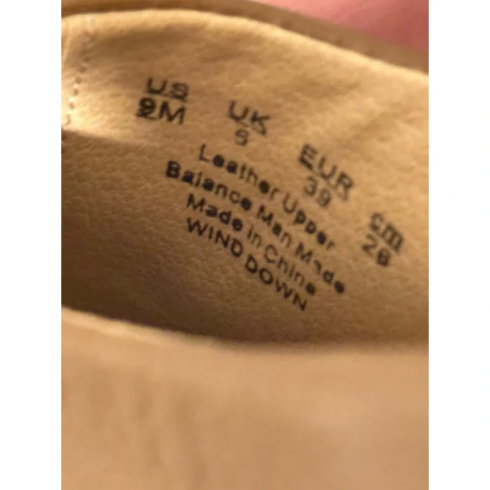 Dr. Scholl's Original Collection Wind Down Brown Leather Platform Sandals 9M
